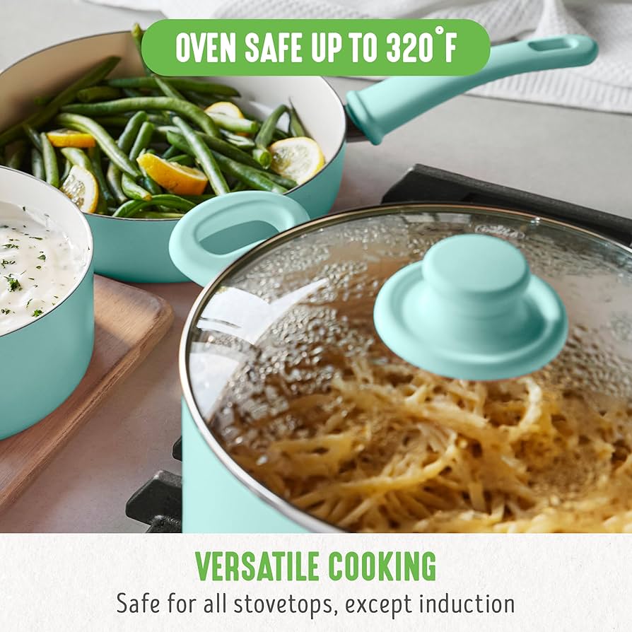 Water Life Series 3点セット Amazon.com: GreenLife Soft Grip Healthy Ceramic Nonstick, 14